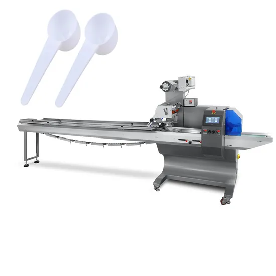 Fully Automatic Tableware Packaging Machinery Flow Wrapping Machine