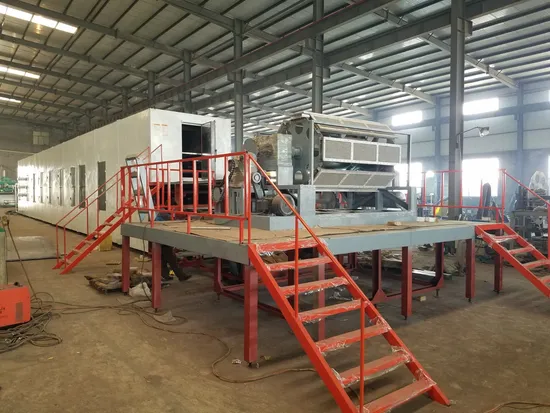 Small Capacity Support Customized Paper Pulp Egg Tray Making Machine for Sale 