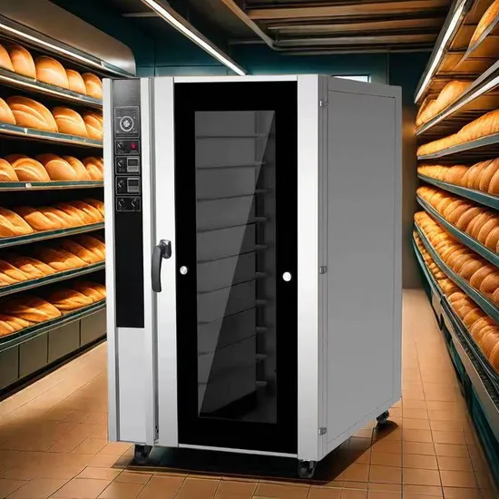 High Quality Baking Equipment, Commercial Baking Bread Machinery, 10 Trays of Bread, Pizza, Baguette, Cake Making Machine, Oven, Electric Convection Oven 