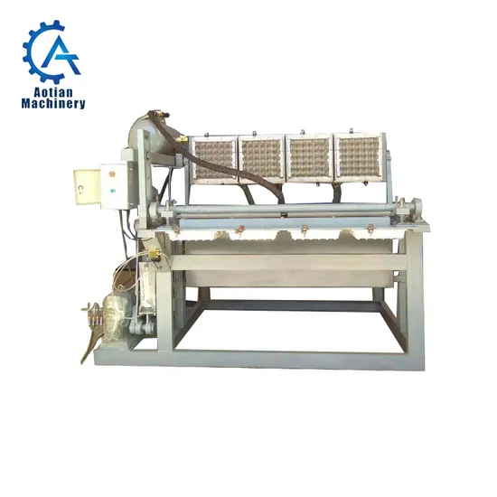 Waste Paper Pulp Forming Machine Egg Tray Making Machine for Sale 