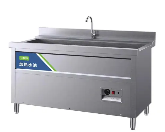 Commercial Automatic Ultrasonic Dishwasher Sink Ultrasound Dishwasher Machine 