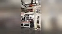 Semiauto Short Cycle Laminating Press Line for Furniture Board 