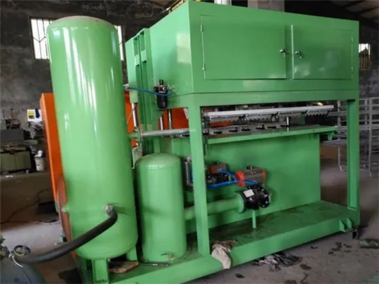 Waste Paper Industrial Package Making Machine with Hot Pressing Machine 