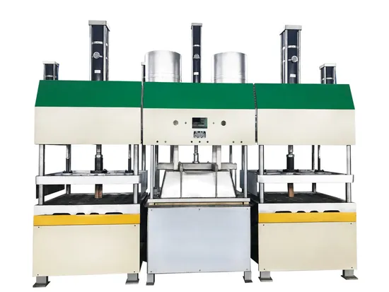 Low Price Semi Automatic Disposable Biodegradable Sugarcane Bagasse Paper Pulp Molding Tableware Machine Plate Lunch Box Bowl Tray Making Machine 