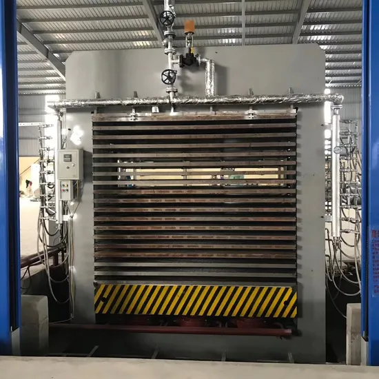 Hot Press Machine for Producing Plywood Making Equipment Line From Linyi 