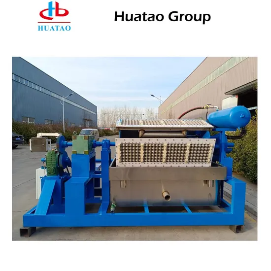 Paper Pulp Egg Carton Egg Tray Making Molded Fiber Tableware Machine 