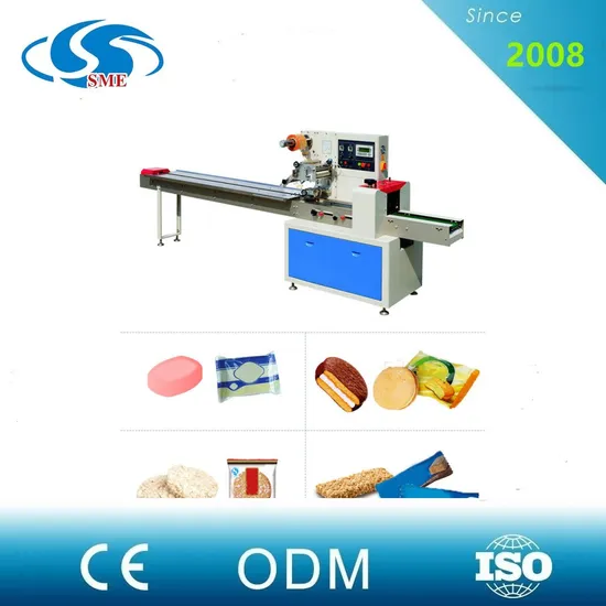 Horizontal Automatic Cutlery Napkin Tissue / Paper/ Tableware Flow Pillow Packing Packaging Machine 
