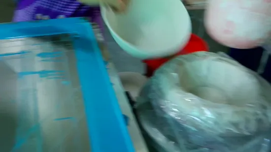 2 Color Ceramic Bowl Plates Pad Printing Machine for Ceramic Tableware 