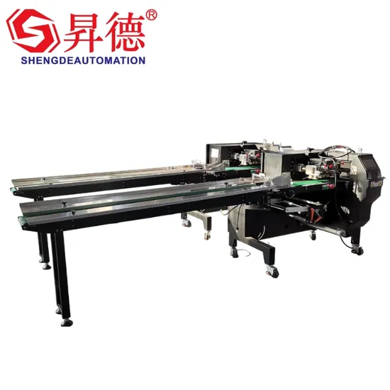 Fully Automatic Flow Pillow Spoon Horizontal Wrapping Tableware Flow Packaging Machinery 
