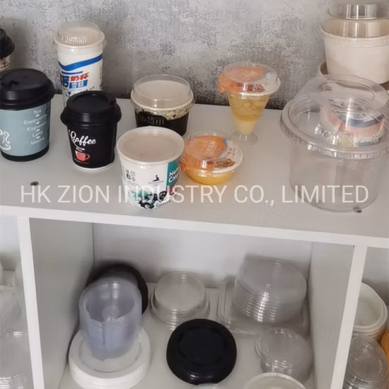 Medical Disposable Plastic Tray Two Compartment Food Container Blister Packing Machine Dinner White Plate Foam Plate Cup Making Machine
